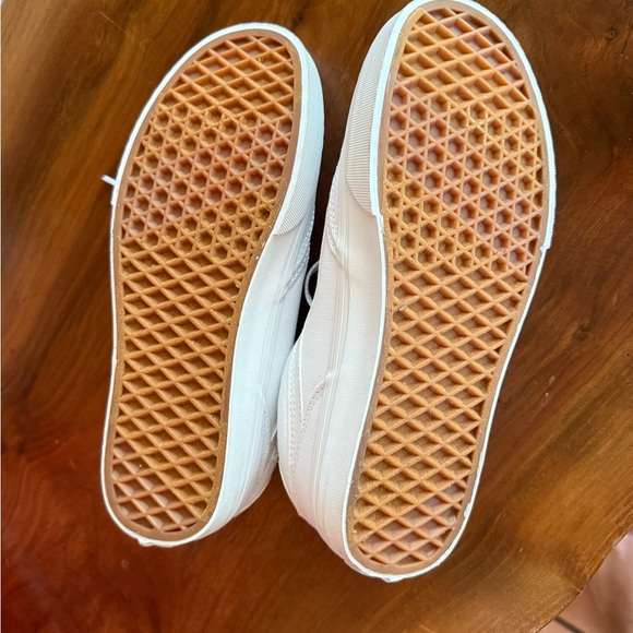 Vans Classic White Lace-Up Sneakers - Picture 6 of 7